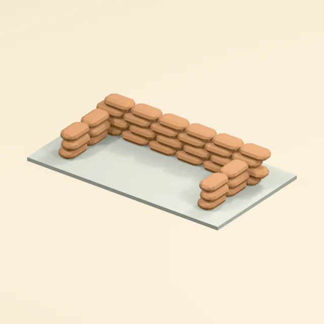 compressed_sack_flood_barricade_pillow_sacks_with_staggered_bearing_courses_and_returns
