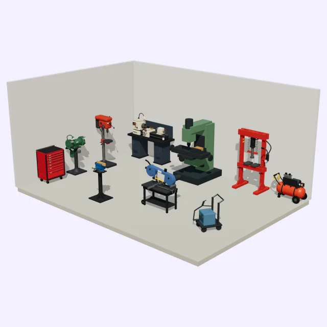 Machine shop set