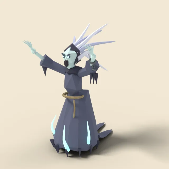 Banshee in tattered robe