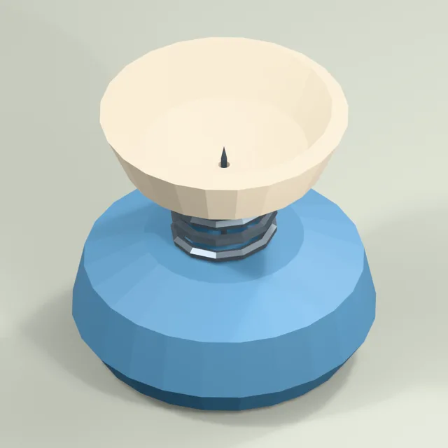 Spring-cup egg piercer with guarded central puncture pin