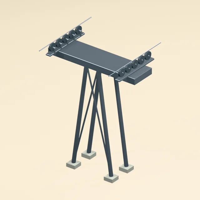 cablecar_pylon_twin_five_sheave_bogies