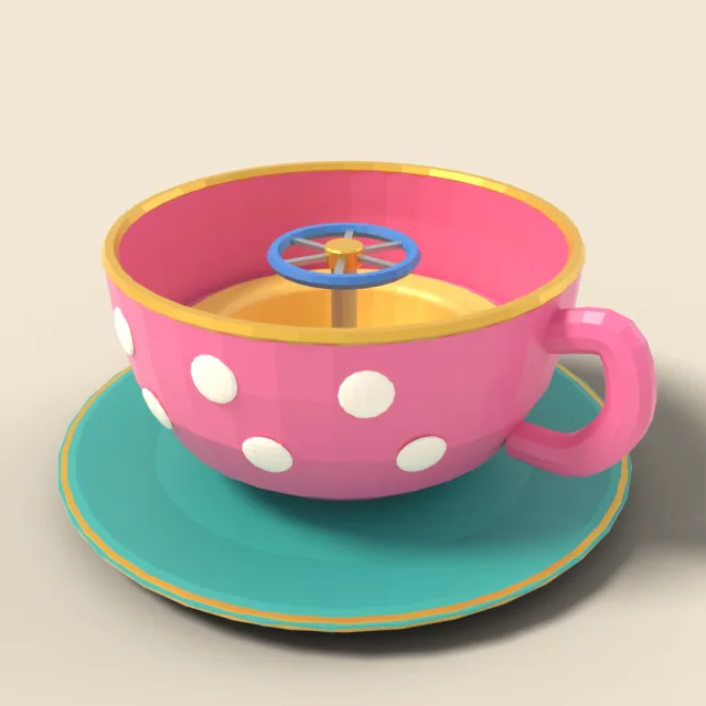 Spinning cup for kids