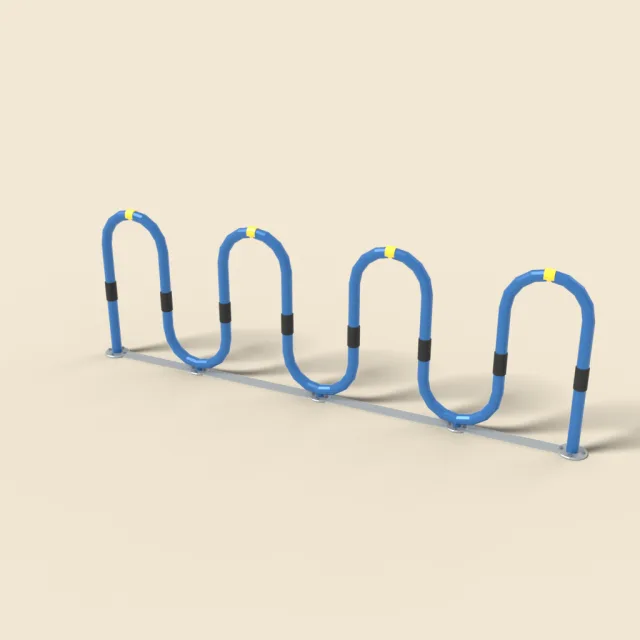 Bicycle rack loop