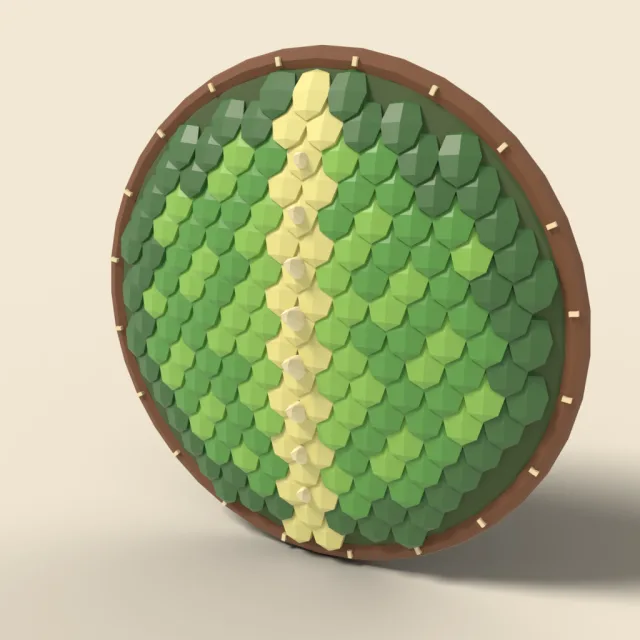 Lizard scale shield