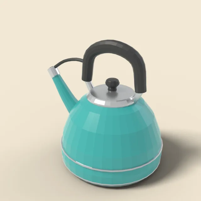 Stovetop kettle whistling