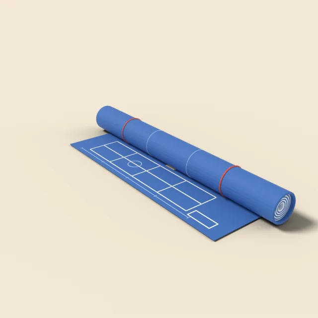 Rolled blueprint tube