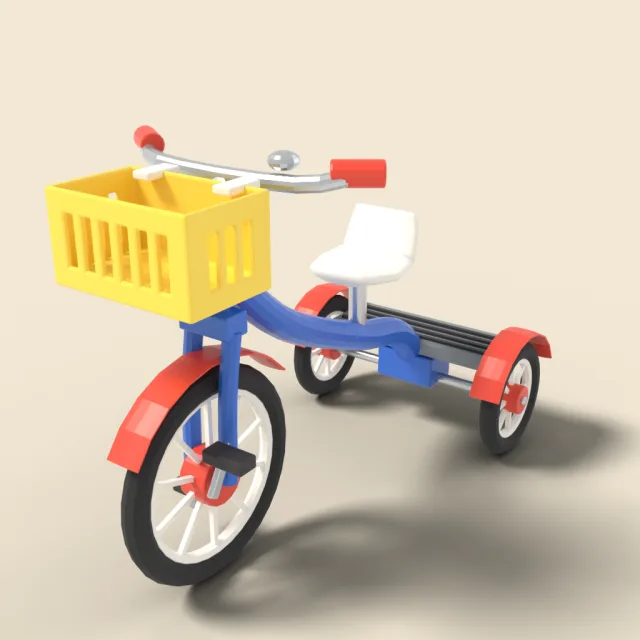 Tricycle with basket