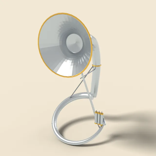 Sousaphone wrap-around horn