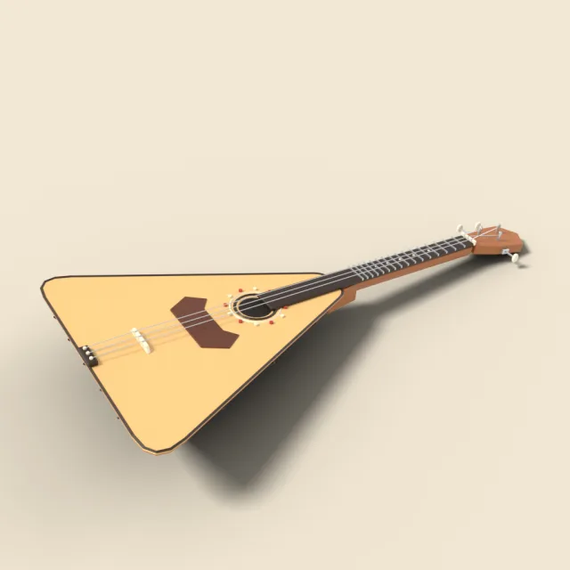 Triangular balalaika