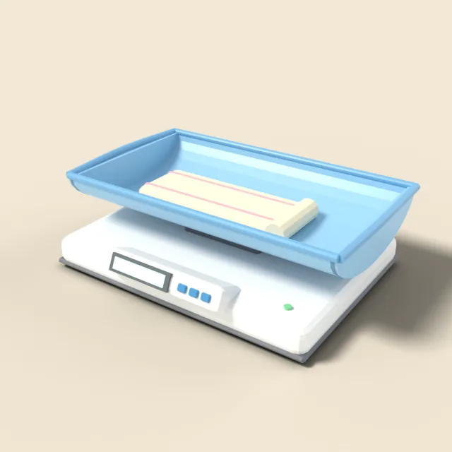 Baby weighing scale