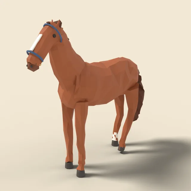 Chestnut horse