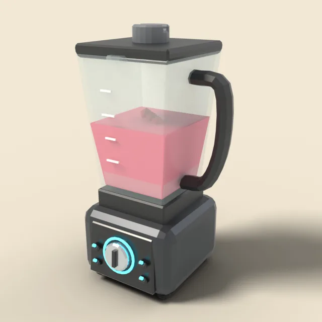 Modern countertop blender