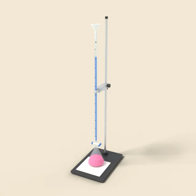 Burette with stopcock