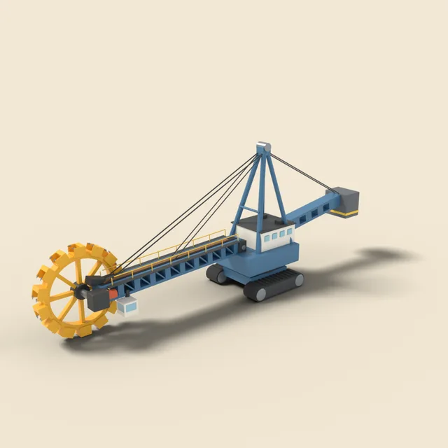 Bucket wheel excavator