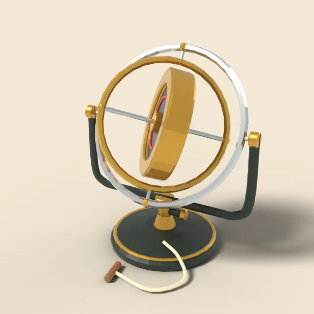 Gyroscope on stand