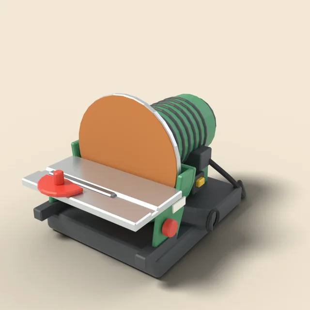 Benchtop disc sander