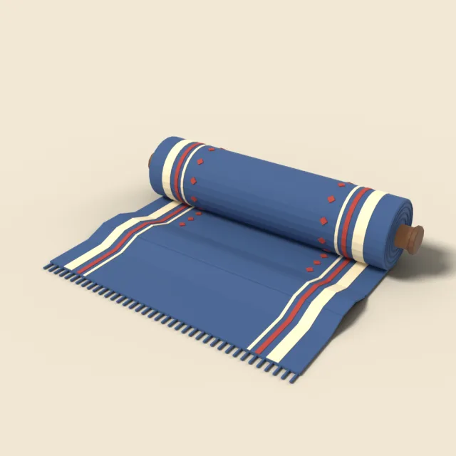 Bolt of woven cloth