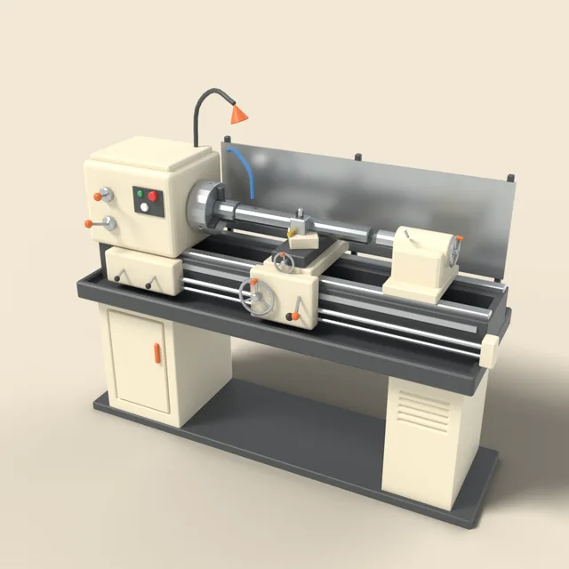 Lathe machine tool