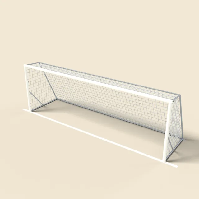 Soccer goal with net