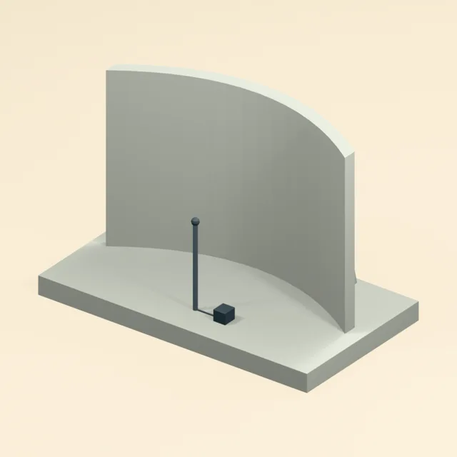 concrete_sound_mirror_concave_cylindrical_reflector_buttresses_receiver