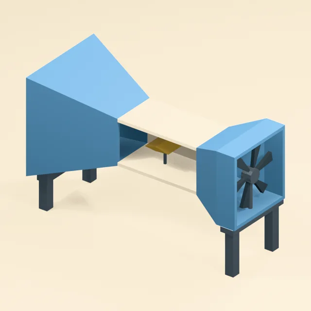 wind_tunnel_rig_hollow_contraction_test_wing_axial_fan