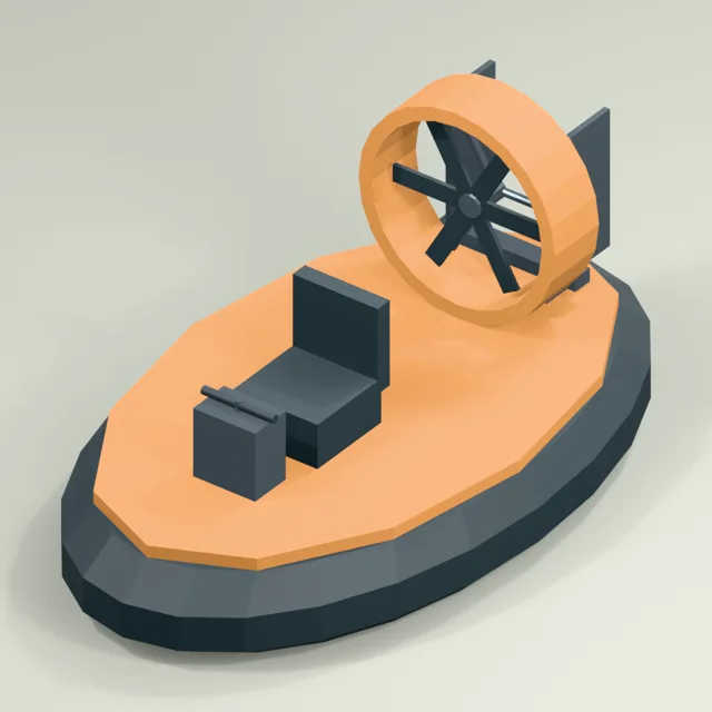 open_cockpit_hovercraft_supported_vehicle
