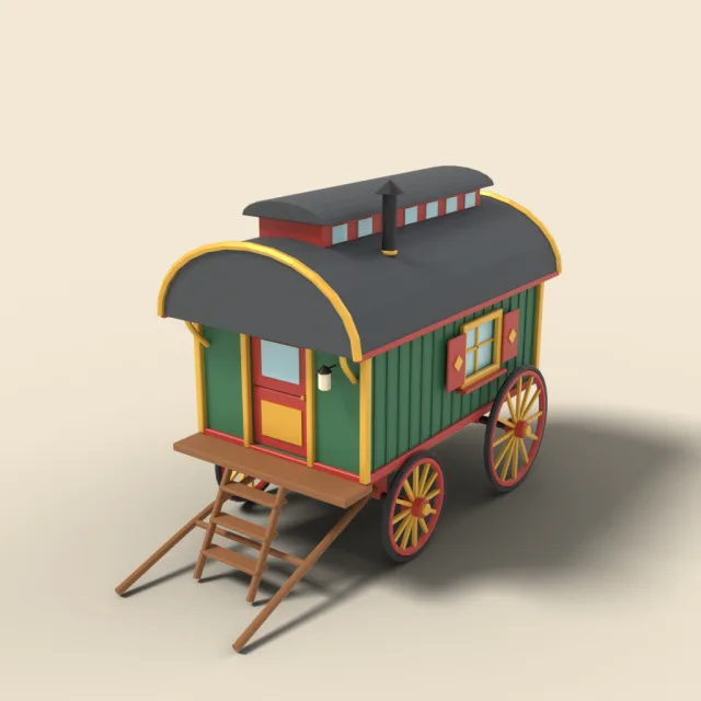 Gypsy caravan wagon home