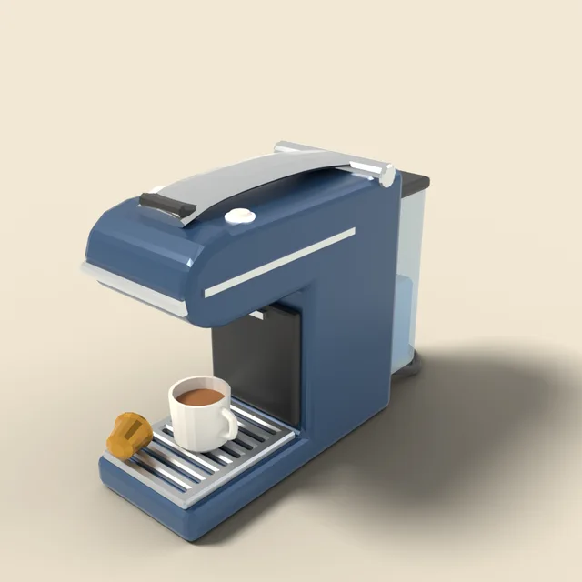 Capsule coffee machine