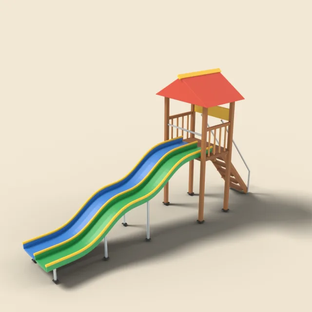 Wavy double slide