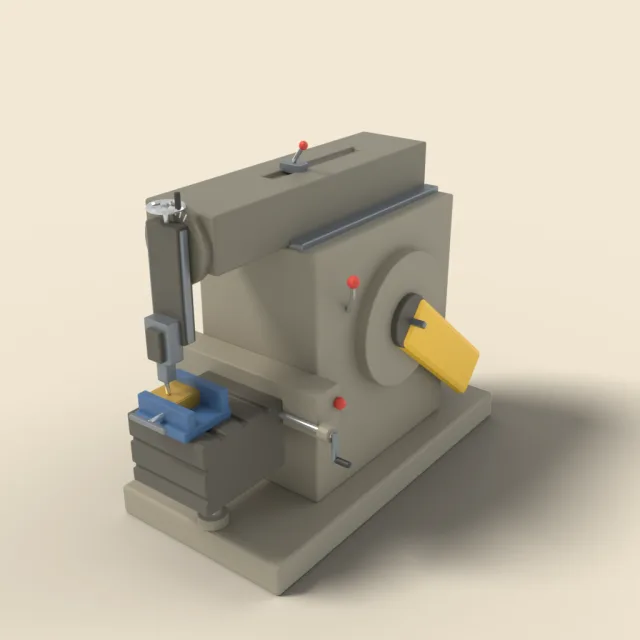 Metal shaper machine