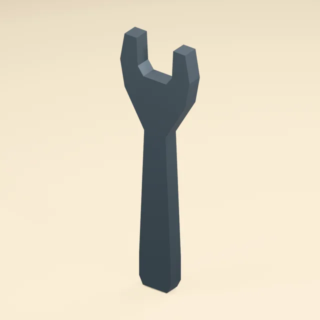 Forged open-end wrench