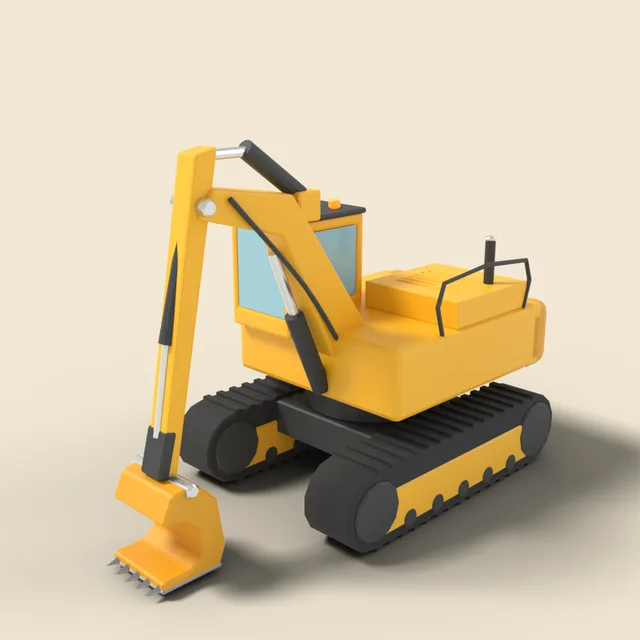 Tracked excavator