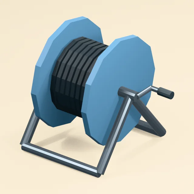 Portable Drum Cable Reel