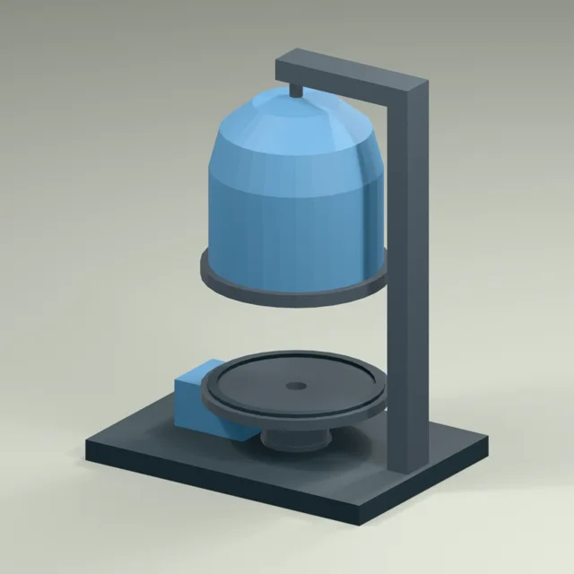 raised_bell_vacuum_chamber_station