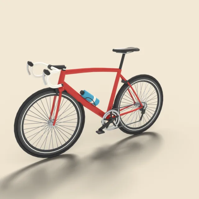 Racing road bicycle