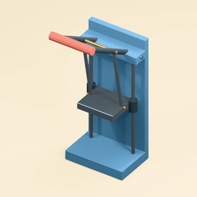 Wall-mount lever can crusher with linked guided compression platen