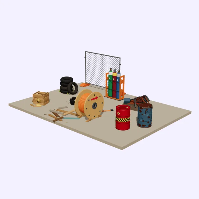 Scrapyard set