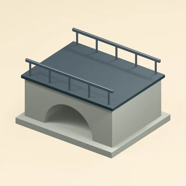 road_culvert_arched_drain_road_deck