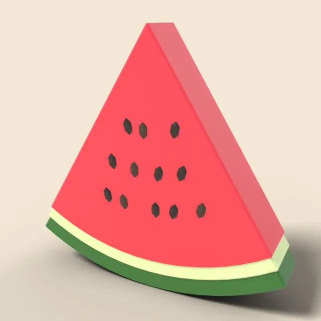 Watermelon slice