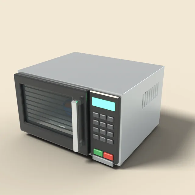 Countertop microwave oven
