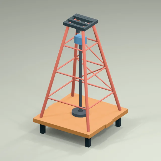 open_deck_drilling_derrick
