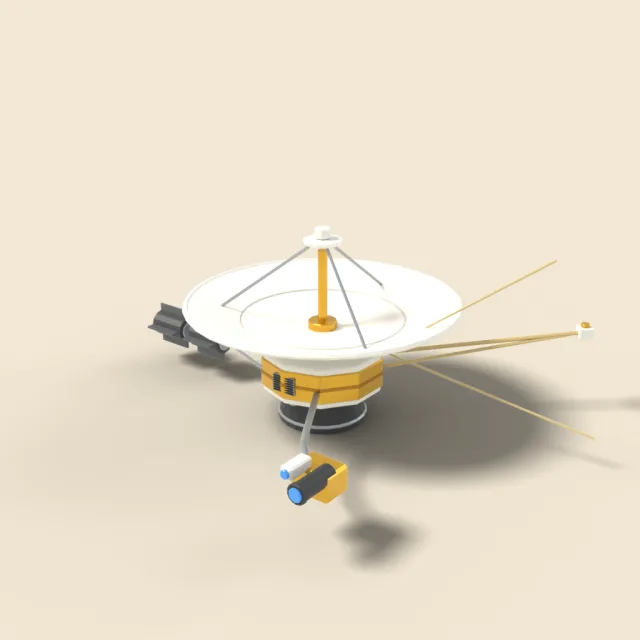 Space probe satellite