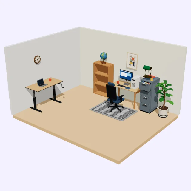 Home office set