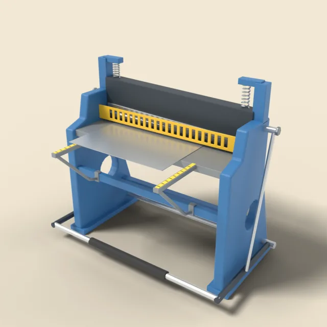 Sheet metal shear