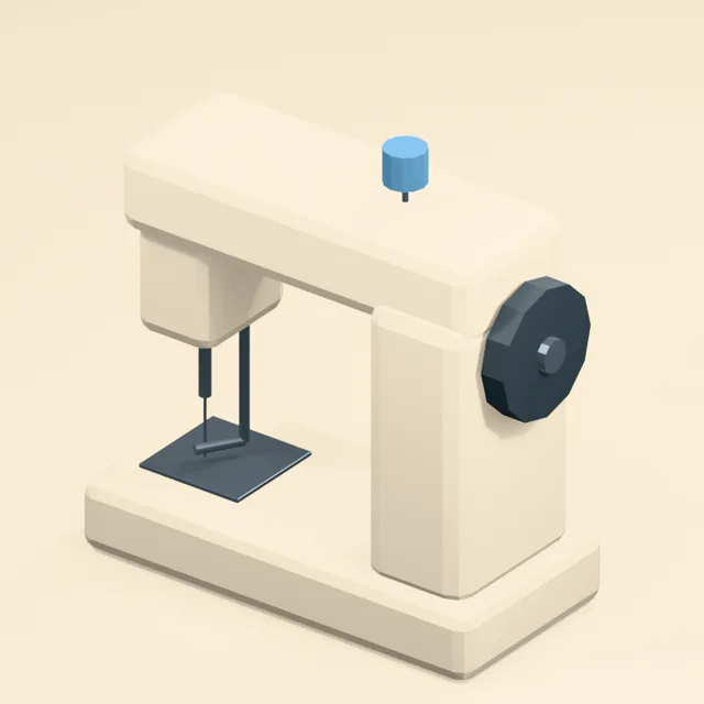 Portable Flatbed Sewing Machine