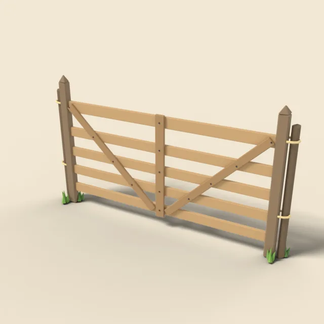 Sheep hurdle panel