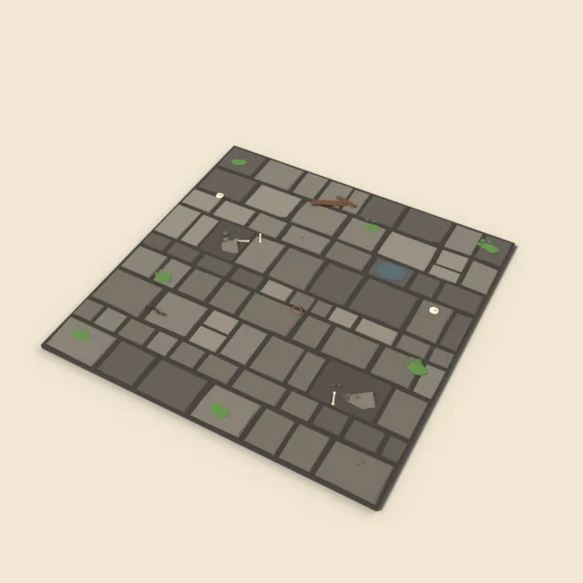 Dungeon stone floor tile