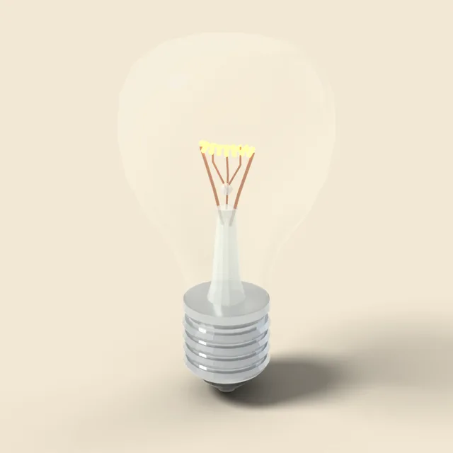 Light bulb incandescent