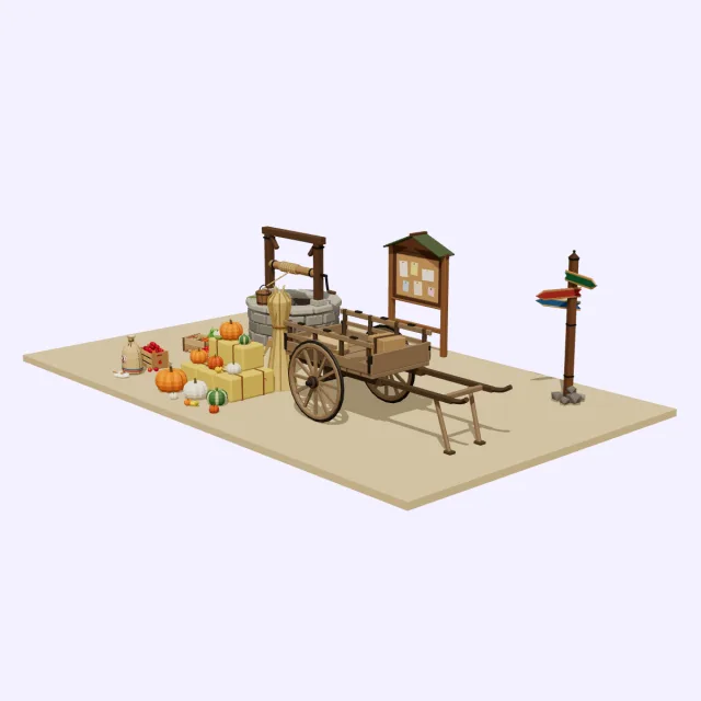Village market set