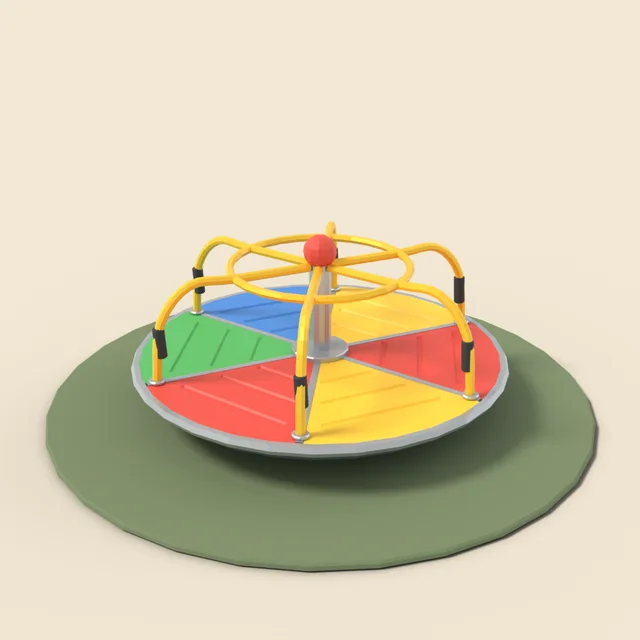 Merry-go-round spinner